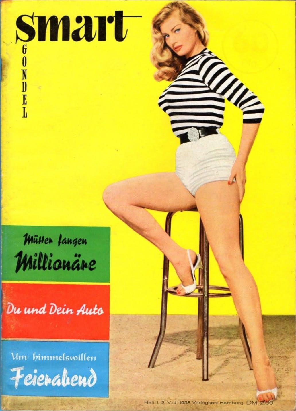 SMART (DE) magazine side cover Issue 1   1958