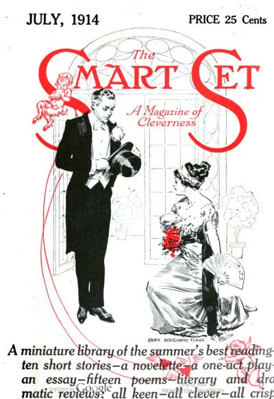 SMART SET magazine side cover  July 1914