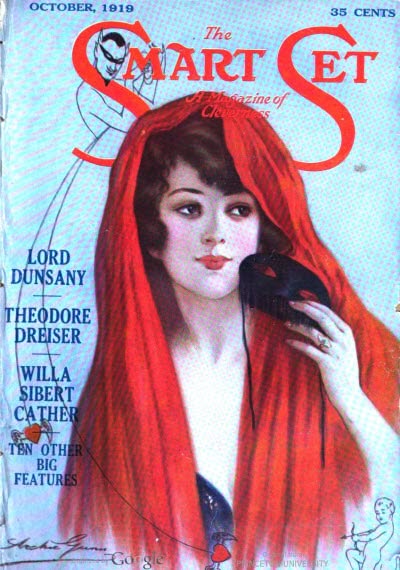 SMART SET magazine side cover  October 1919