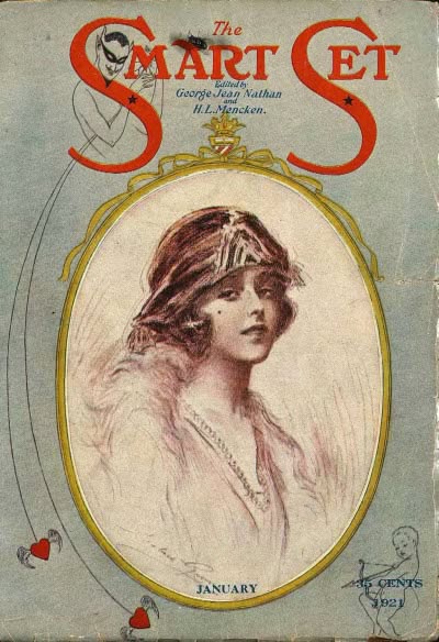 SMART SET magazine side cover  January 1921