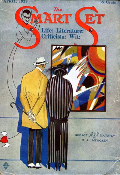 SMART SET magazine side cover  April 1923