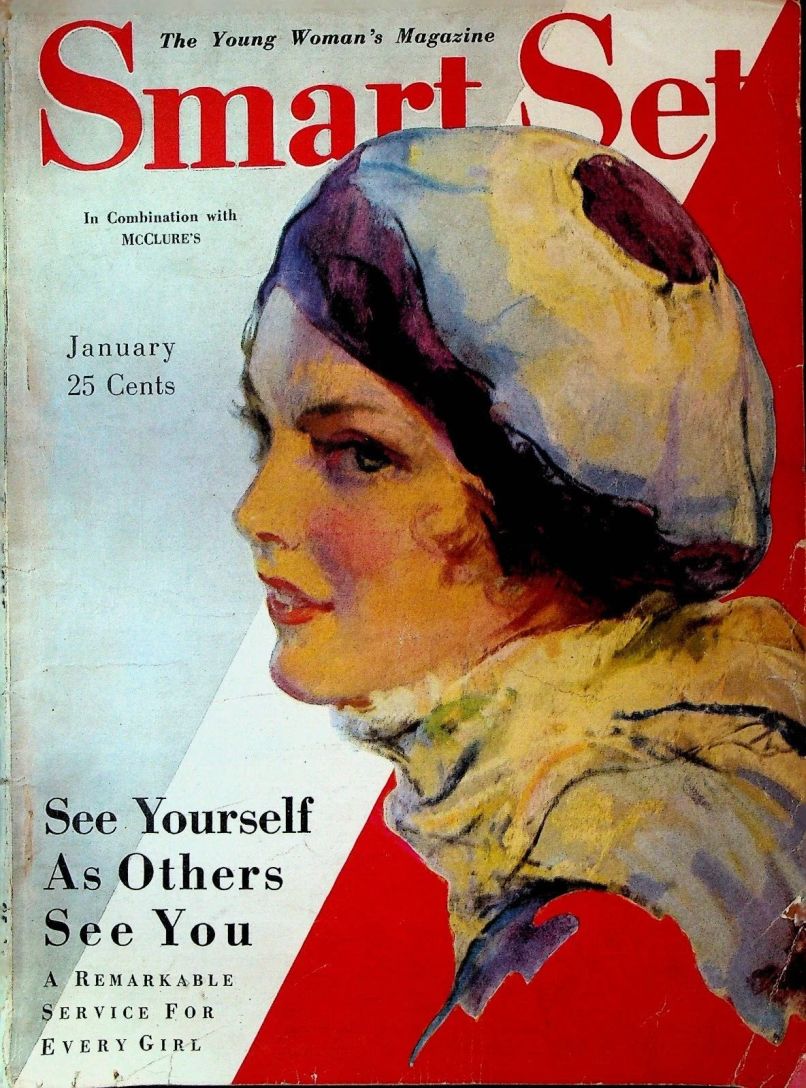 SMART SET magazine side cover  January 1930