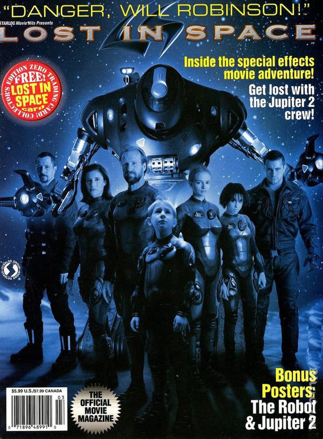 STARLOG MOVIE HITS magazine side cover Issue 3   1998