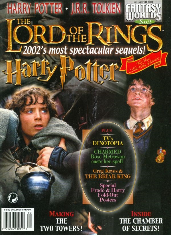 STARLOG MOVIE MAGIC magazine side cover Issue 2  February 2003