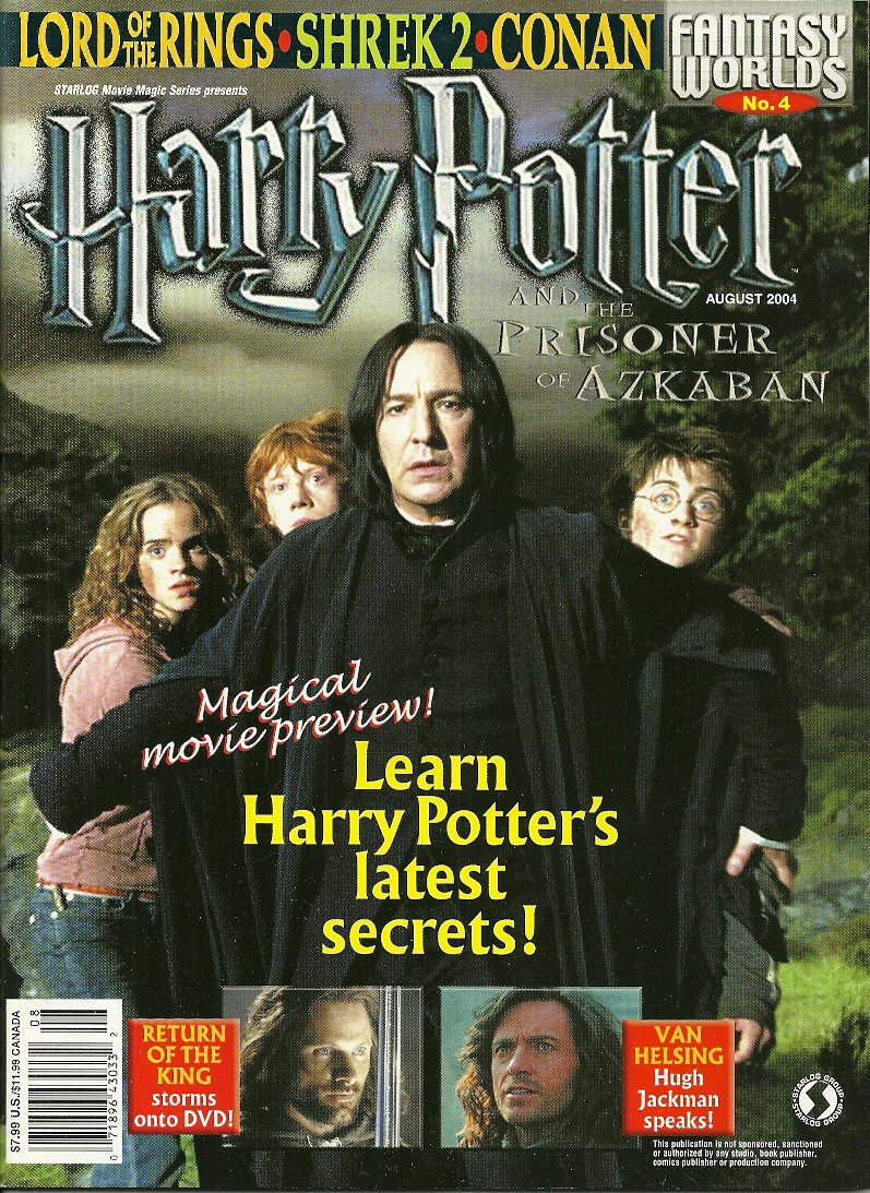 STARLOG MOVIE MAGIC magazine side cover Issue 4  August 2004
