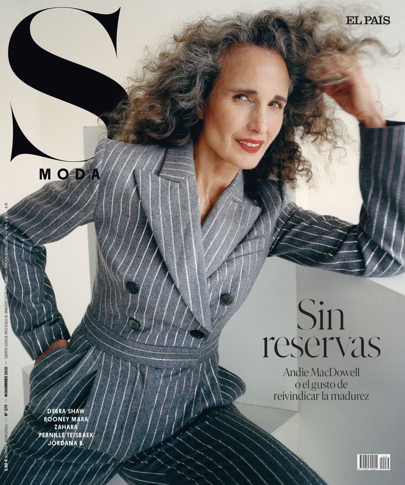 S MODA magazine side cover  November 2021