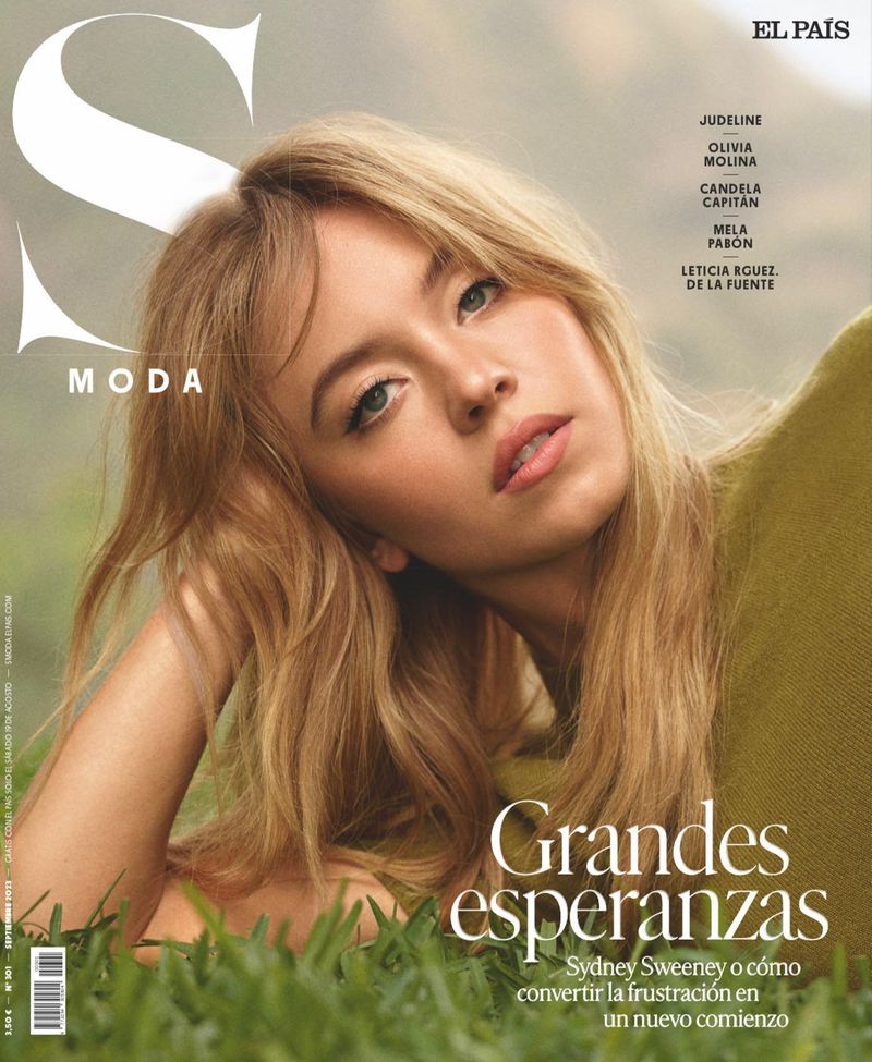 S MODA magazine side cover  September 2023