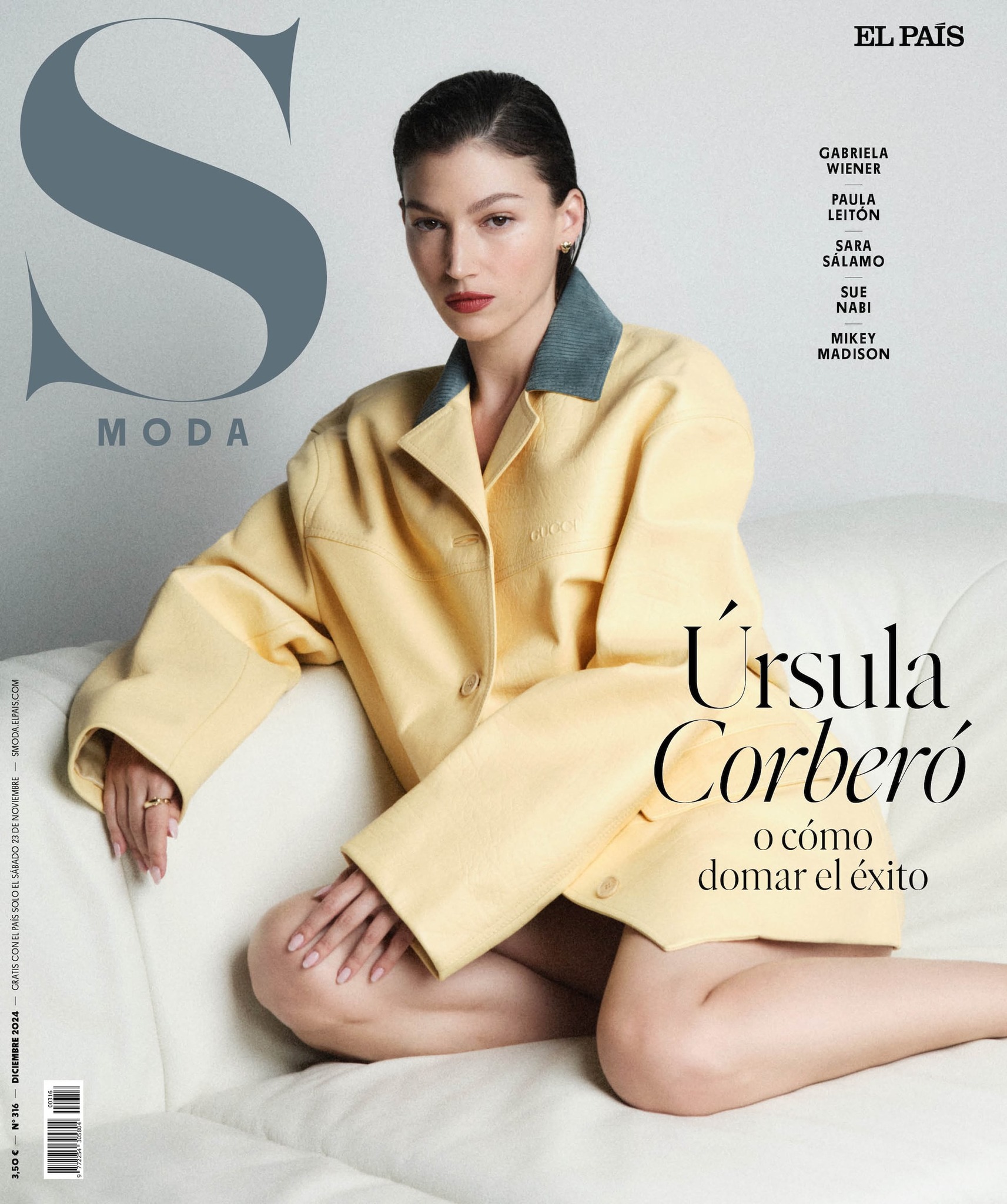 S MODA magazine side cover  September 2024