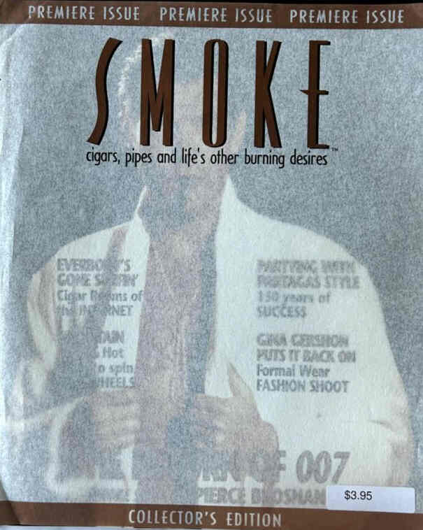 SMOKE magazine side cover Issue 1   1995