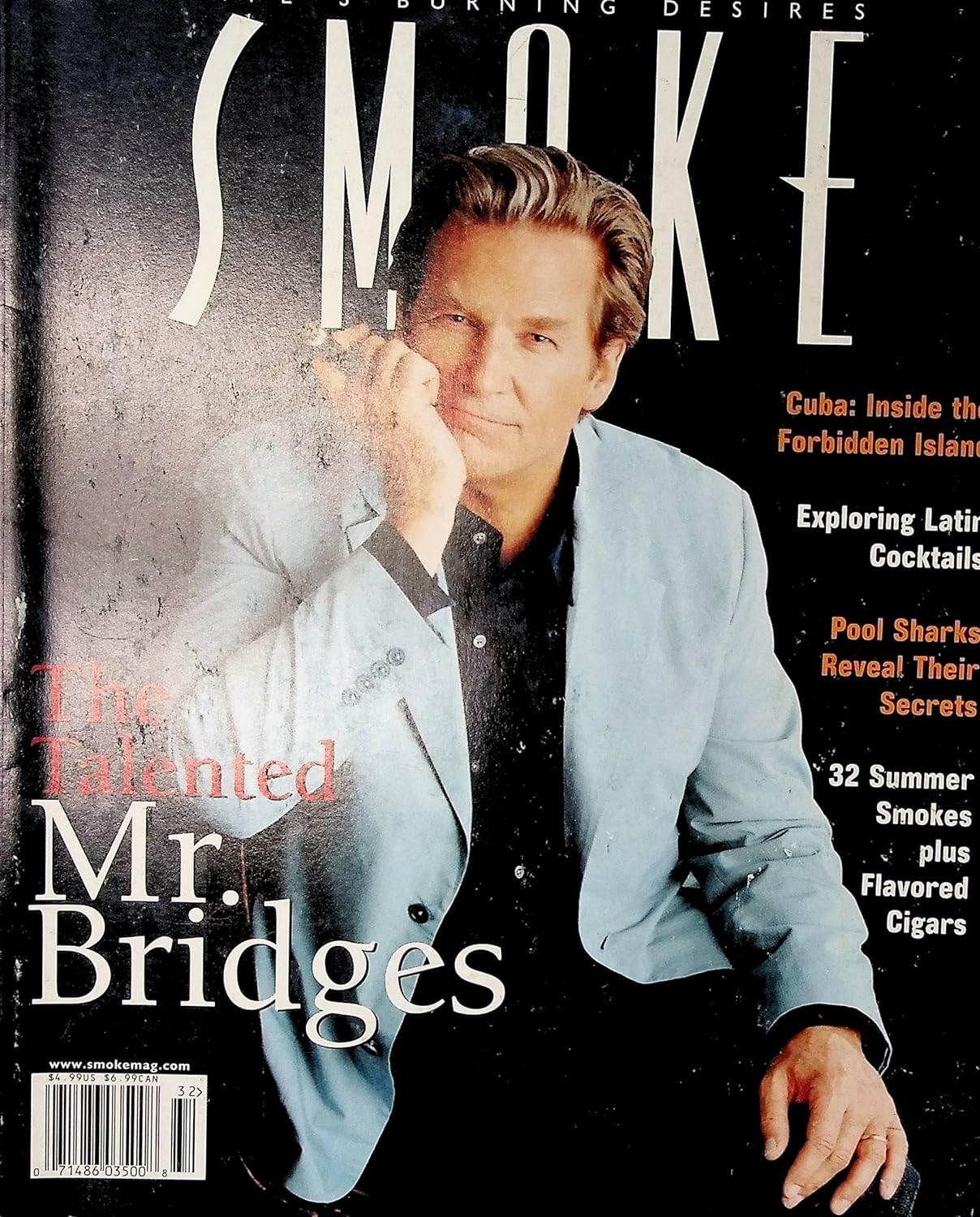 SMOKE magazine side cover Summer 2003