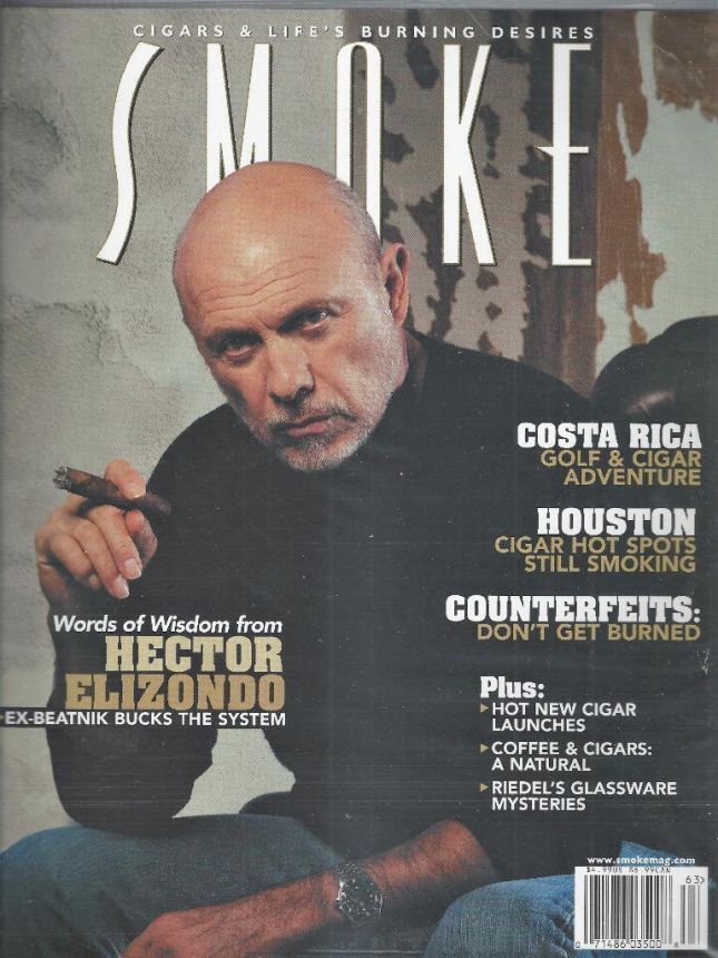 SMOKE magazine side cover Issue 63 Fall 2006