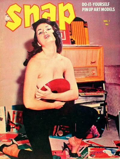 SNAP (1958) magazine side cover  Vol 1 No  1   1958