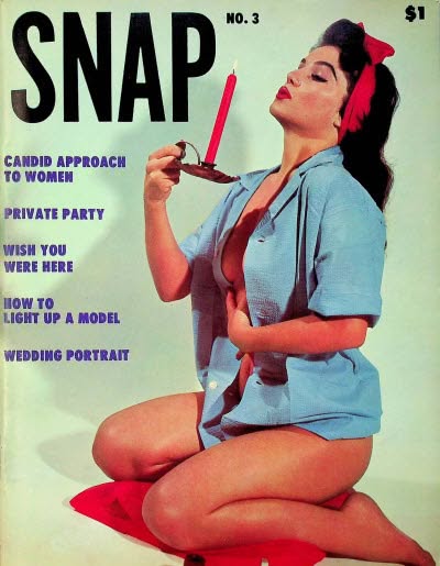 SNAP (1958) magazine side cover  Vol 1 No  3   1959