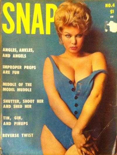 SNAP (1958) magazine side cover  Vol 1 No  4   1959