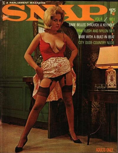 SNAP (1958) magazine side cover  Vol 4 No  1   1964
