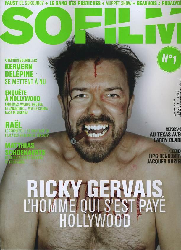 SOFILM magazine side cover Issue 1 June 2012