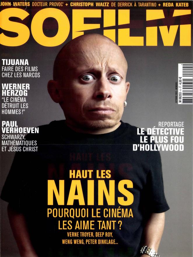 SOFILM magazine side cover Issue 4 October 2012