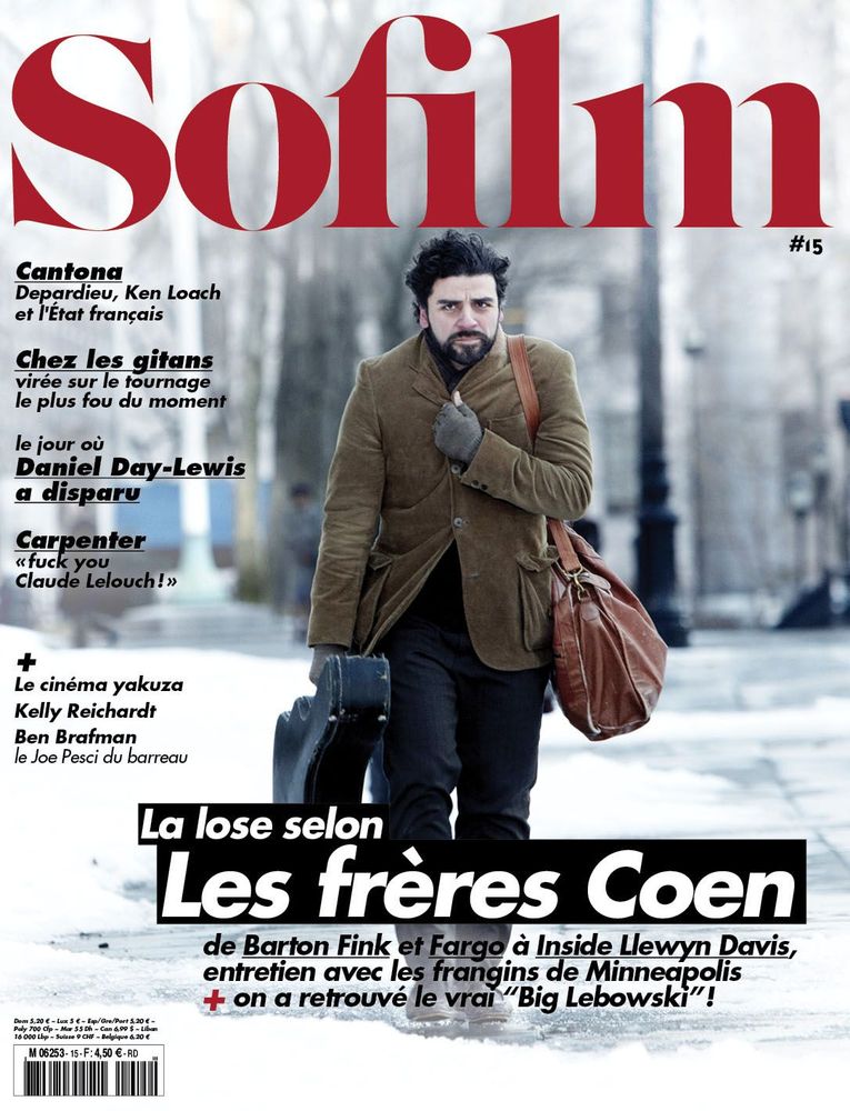 SOFILM magazine side cover Issue 15 November 2013
