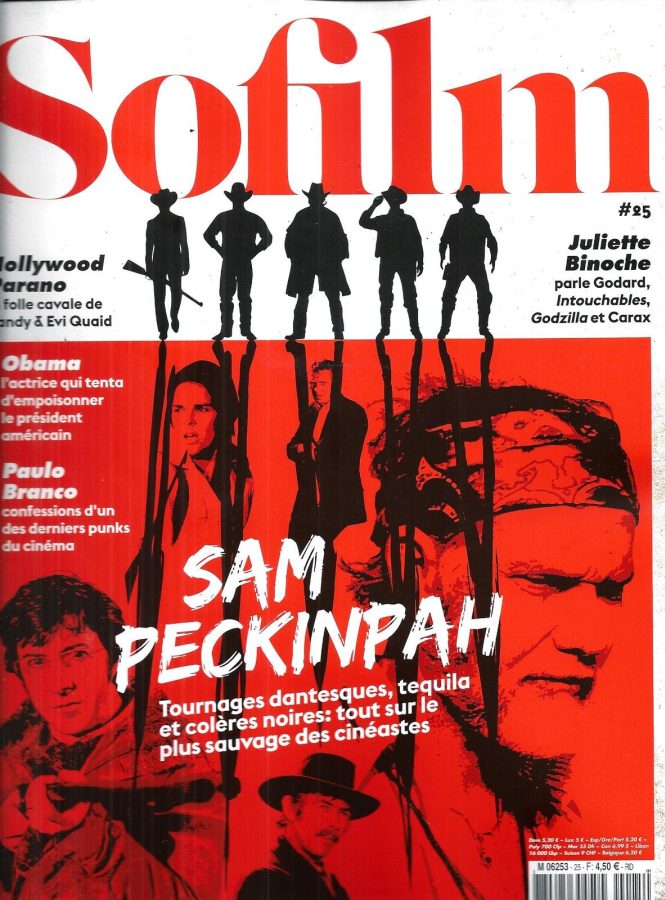 SOFILM magazine side cover Issue 25 November 2014