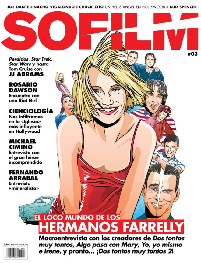 SOFILM (Spain) magazine side cover Issue 3  September 2012