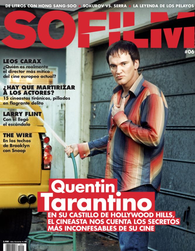 SOFILM (Spain) magazine side cover Issue 6  December 2012