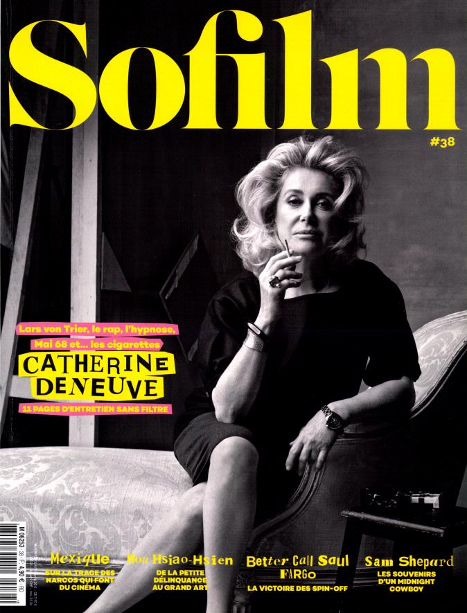 SOFILM magazine side cover Issue 38 March 2016