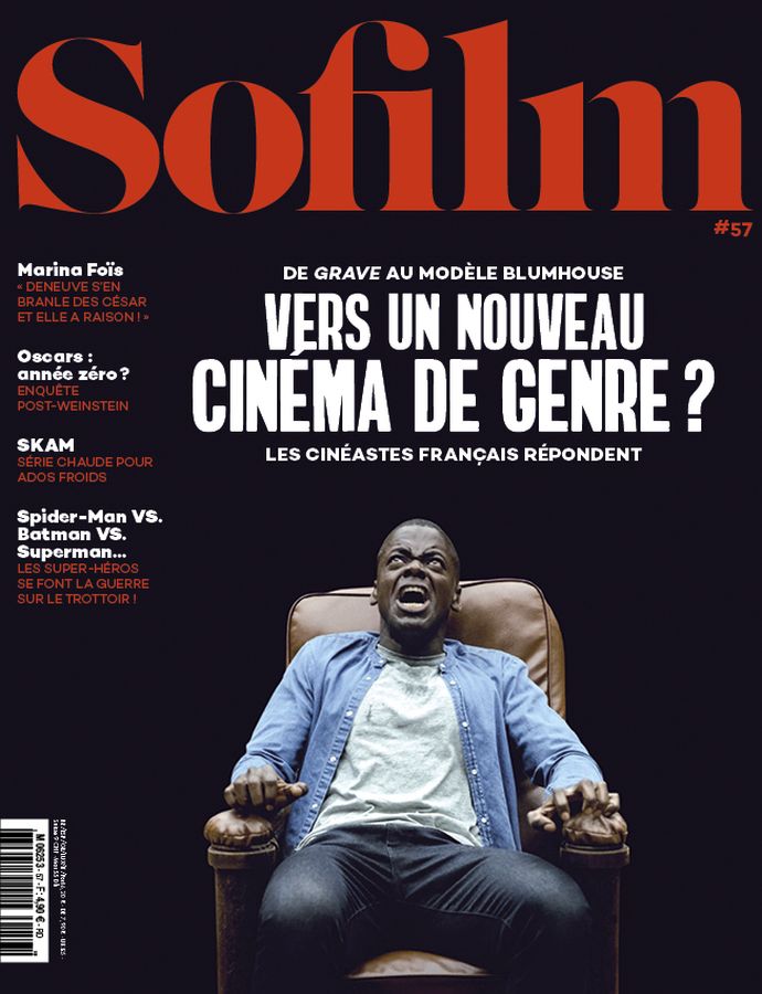 SOFILM magazine side cover Issue 57  January 2018
