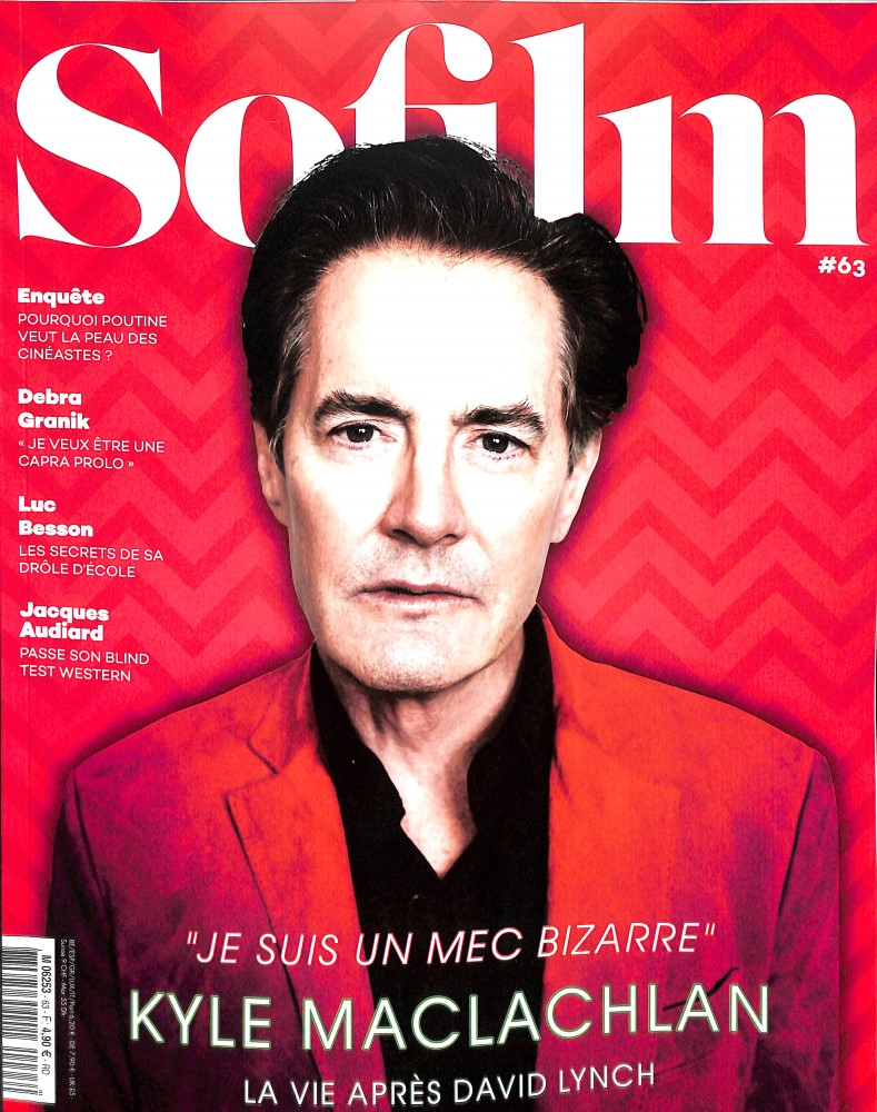 SOFILM magazine cover Issue 63  September 2018