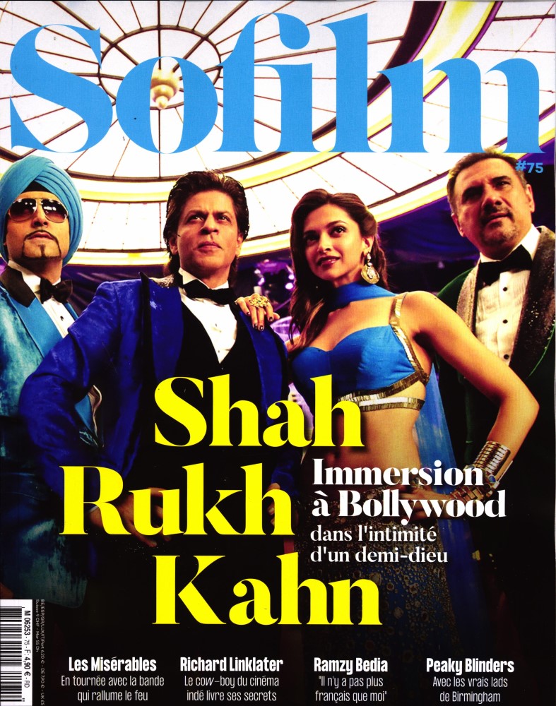 SOFILM magazine side cover Issue 75  November 2019