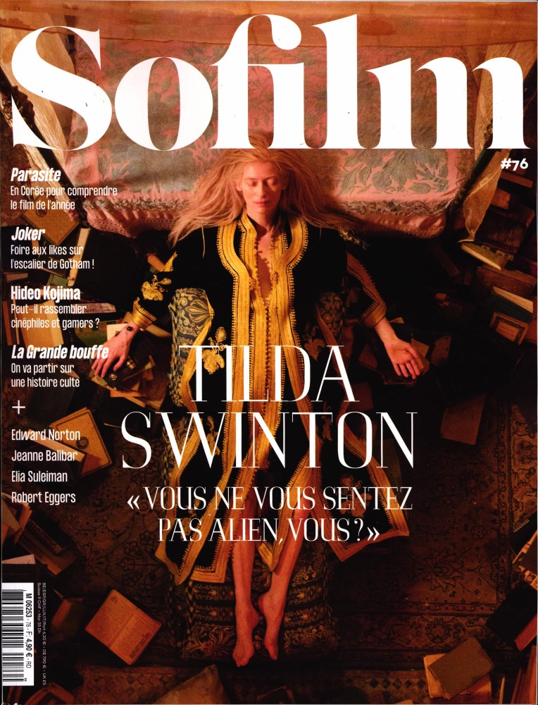 SOFILM magazine side cover Issue 76  December 2019