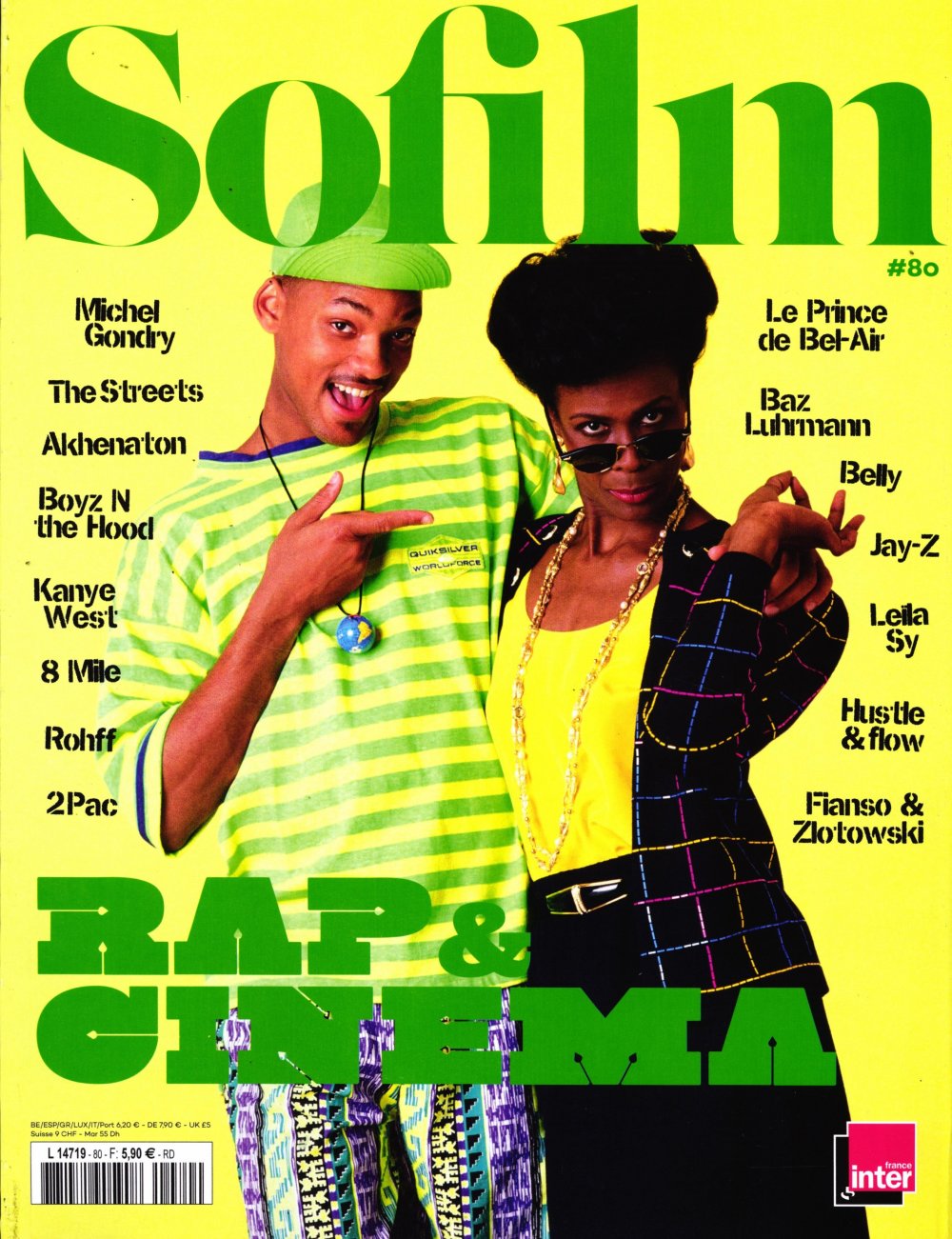 SOFILM magazine side cover Issue 80  July 2020