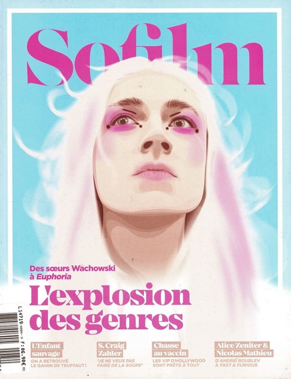 SOFILM magazine side cover Issue 84  April 2021