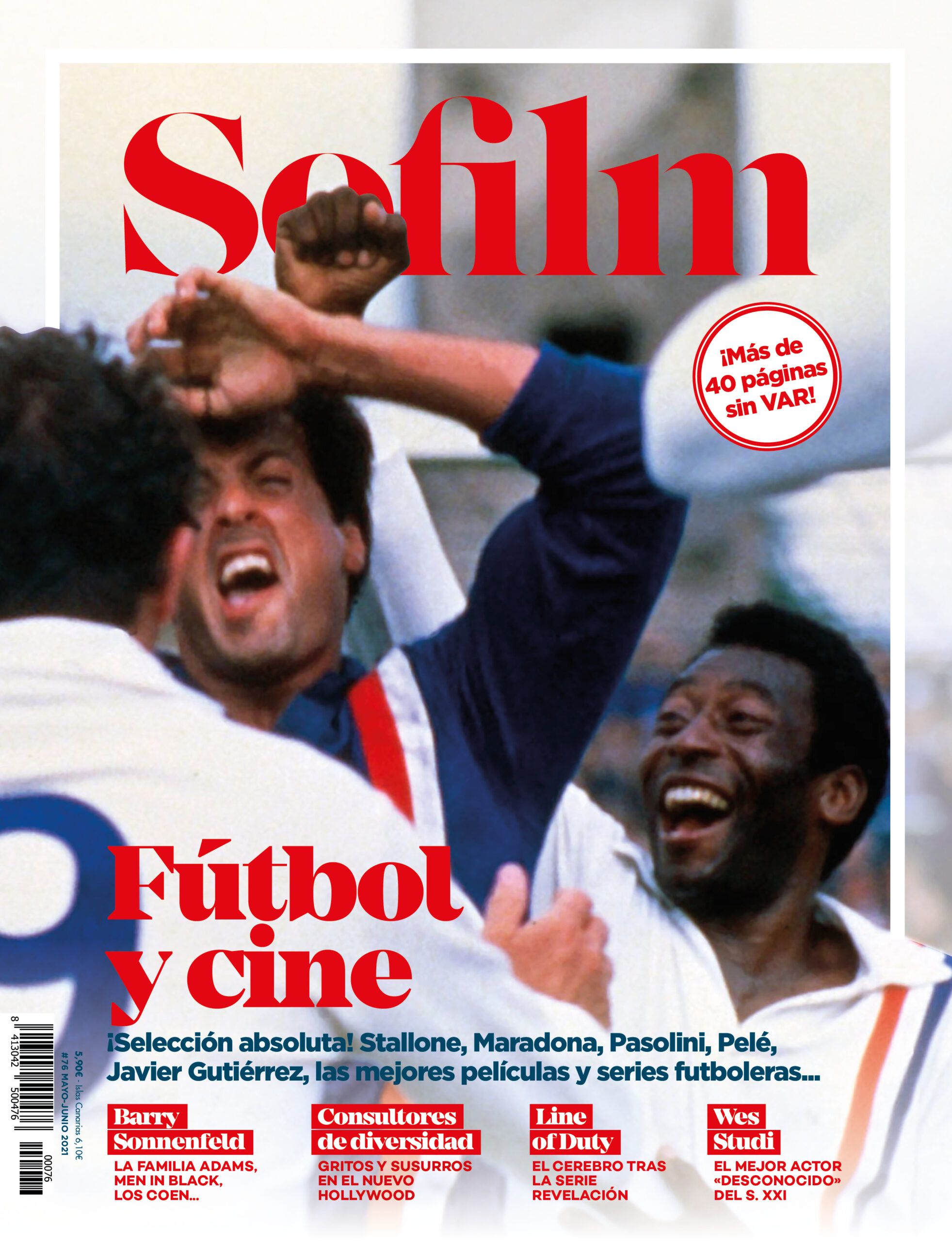 SOFILM (Spain) magazine side cover Issue 76  May/June 2021