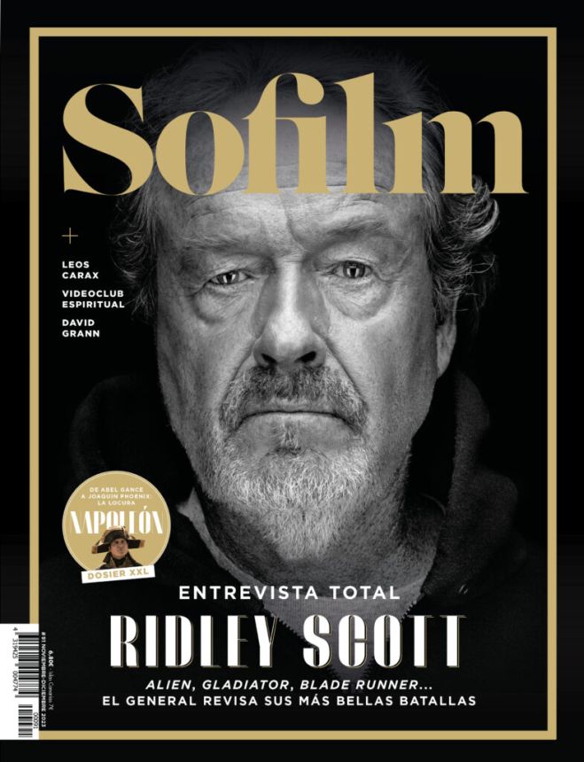 SOFILM (Spain) magazine side cover Issue 91  November/December 2023