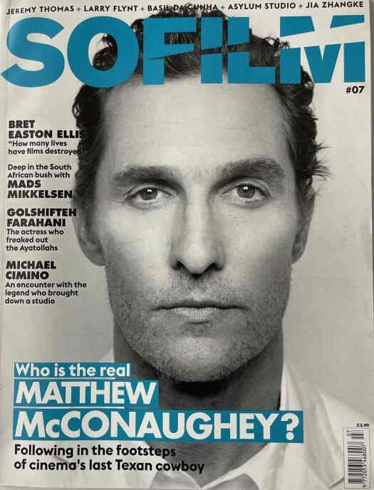 SOFILM UK magazine side cover Issue 7   