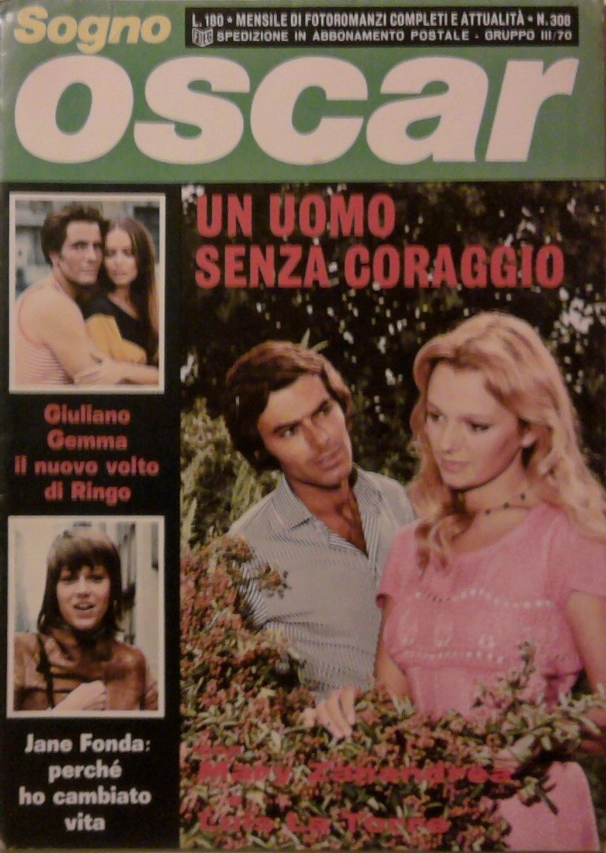 SOGNO OSCAR magazine side cover Issue 308  