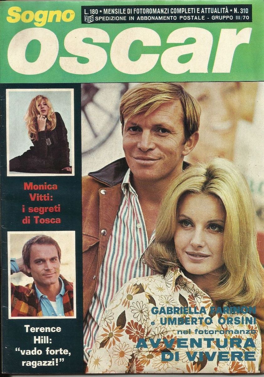 SOGNO OSCAR magazine side cover Issue 310  