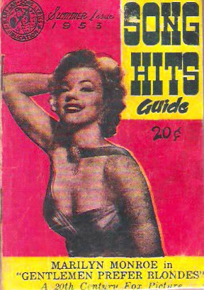 SONG HITS GUIDE magazine side cover Summer 1953