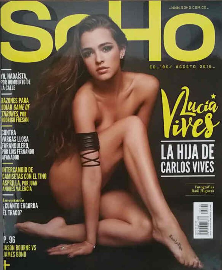 SOHO magazine side cover Issue 196  August 2016