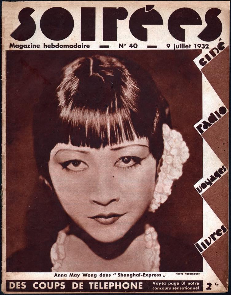 SOIREES magazine side cover Issue 40 9 July 1932