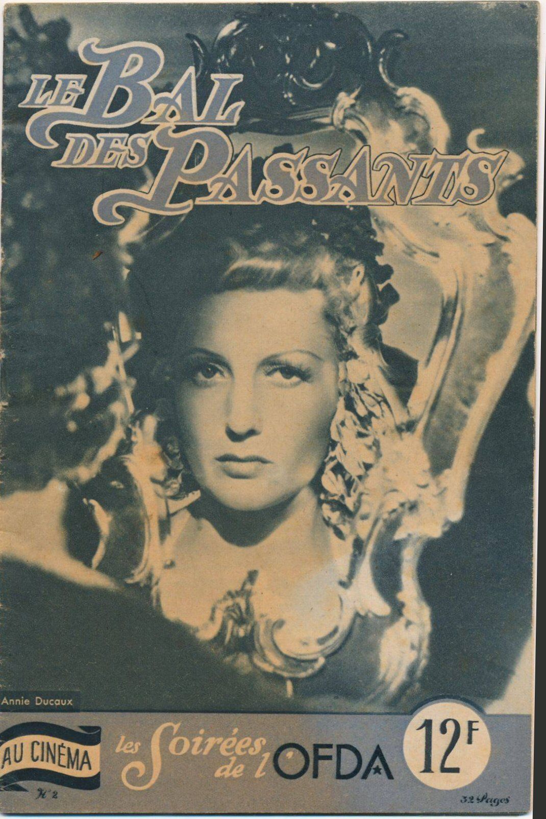 SOIREES DE L OFDA | LES magazine side cover Issue 2   1945