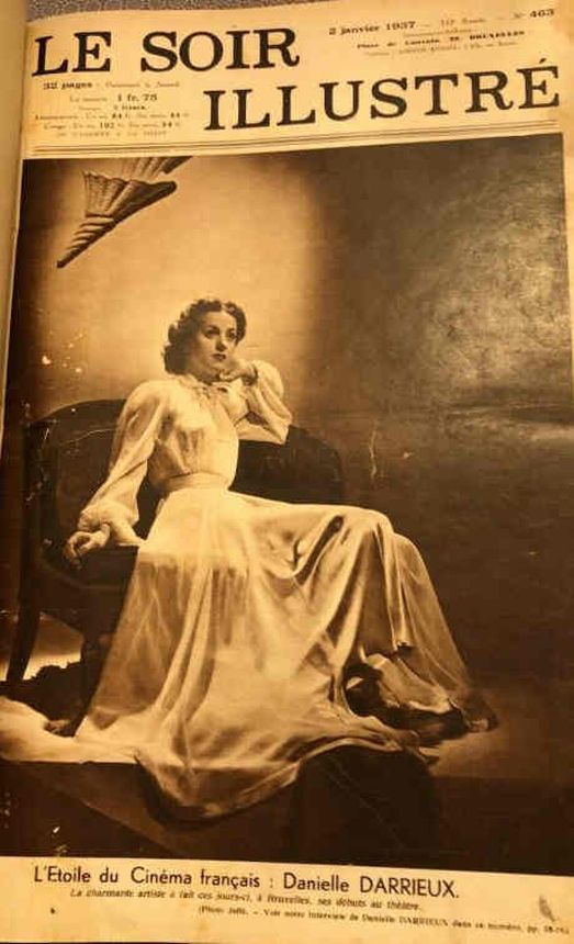 LE SOIR ILLUSTRE magazine side cover Issue 463 2 January 1937