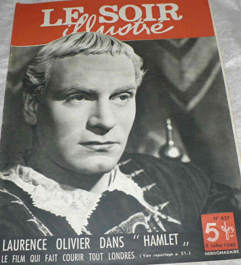 LE SOIR ILLUSTRE magazine side cover Issue 837 8 July 1948