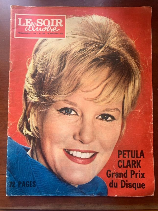 LE SOIR ILLUSTRE magazine side cover Issue 1588 29 November 1962