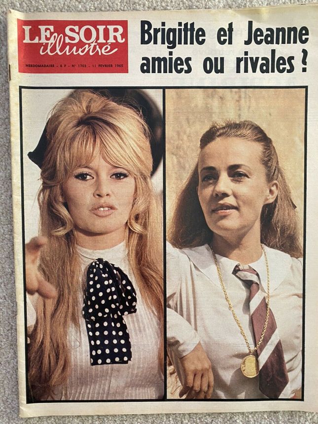LE SOIR ILLUSTRE magazine side cover Issue 1703 11 February 1965