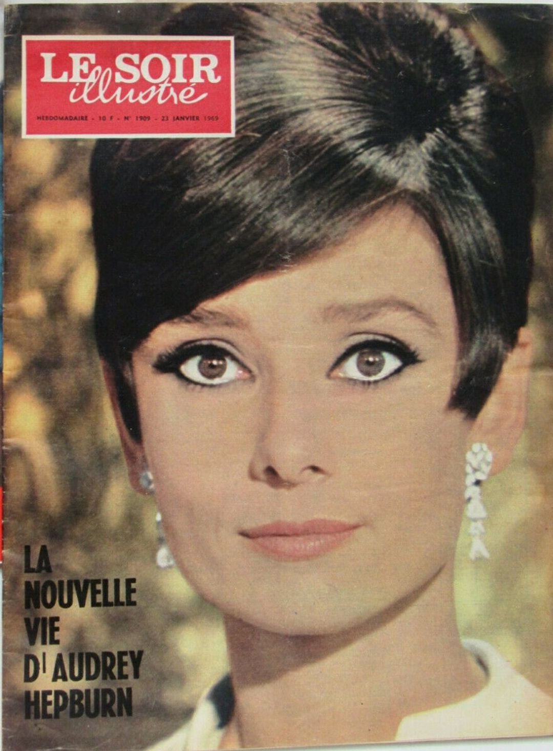 LE SOIR ILLUSTRE magazine side cover Issue 1909 23 January 1969