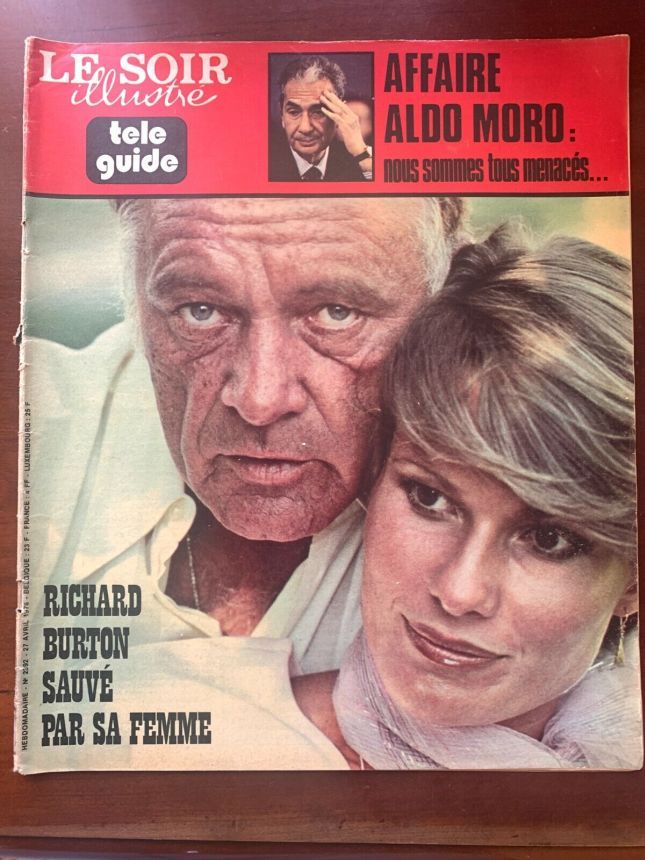LE SOIR ILLUSTRE magazine side cover 27 April 1978