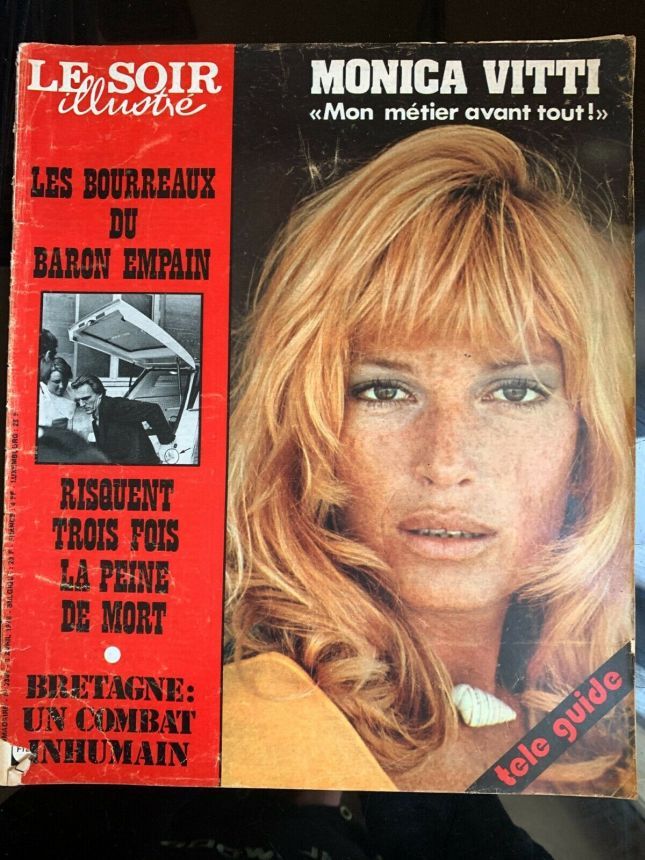LE SOIR ILLUSTRE magazine side cover 6 December 1978
