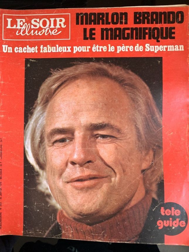 LE SOIR ILLUSTRE magazine side cover Issue 2431 25 January 1979