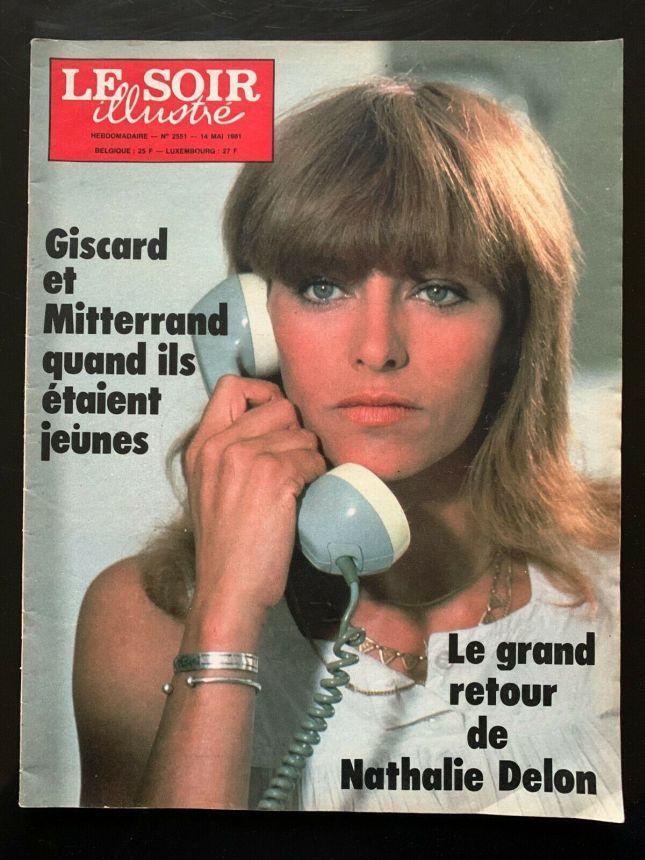 LE SOIR ILLUSTRE magazine side cover Issue 2551 14 May 1981